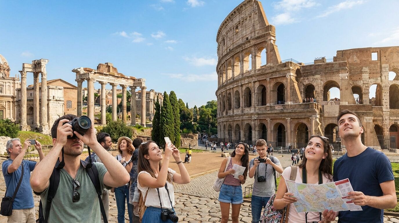 Découvrez comment visiter le Colisée et le Forum Romain, obtenez des informations sur les billets, horaires d'ouverture et astuces pour profiter au mieux de votre visite à Rome.